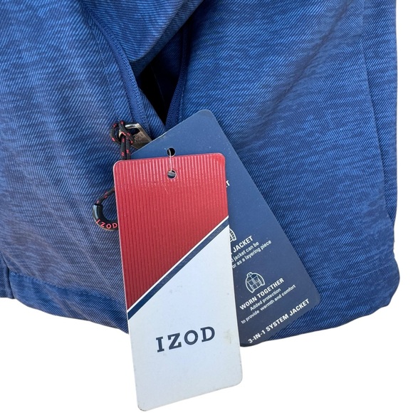 IZOD - Men's 3 - 1 Hooded Ski Jacket - Picture 6 of 11